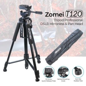 Zomei-T120-Mobile-DSLR-Tripod-Professional-Series-Without-Mobile-Holder