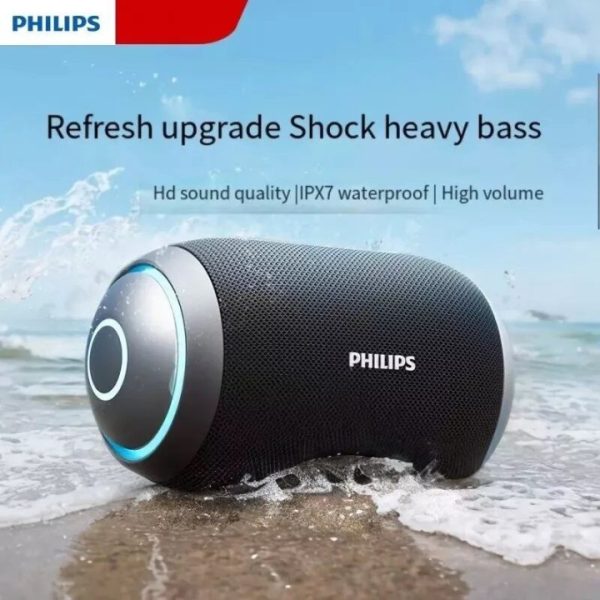 Philips TAS3209 Portable Wireless IPX7 Waterproof Bluetooth Speaker