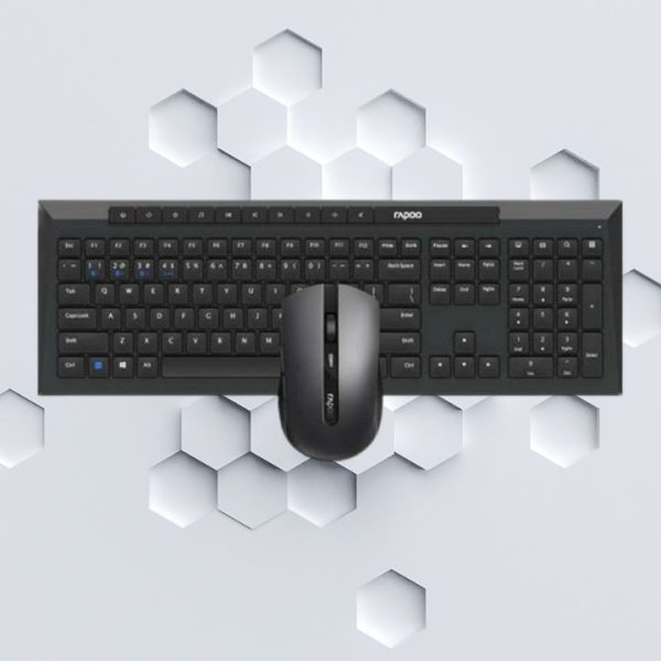 Rapoo 8210M Multi-mode Keyboard & Mouse Combo